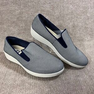 Fitflop Women Houndstooth Slip On Loafers Comfortable US 9 EU 41 Comfort casual